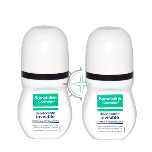 Somatoline Cosmetic Linea Corpo Deodorante Invisibile Roll-on 2x50 ml