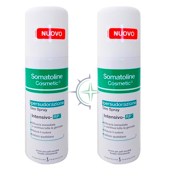 Somatoline Cosmetic Linea Deodorante Ipersudorazione Spray Intensivo RP 2x150 ml