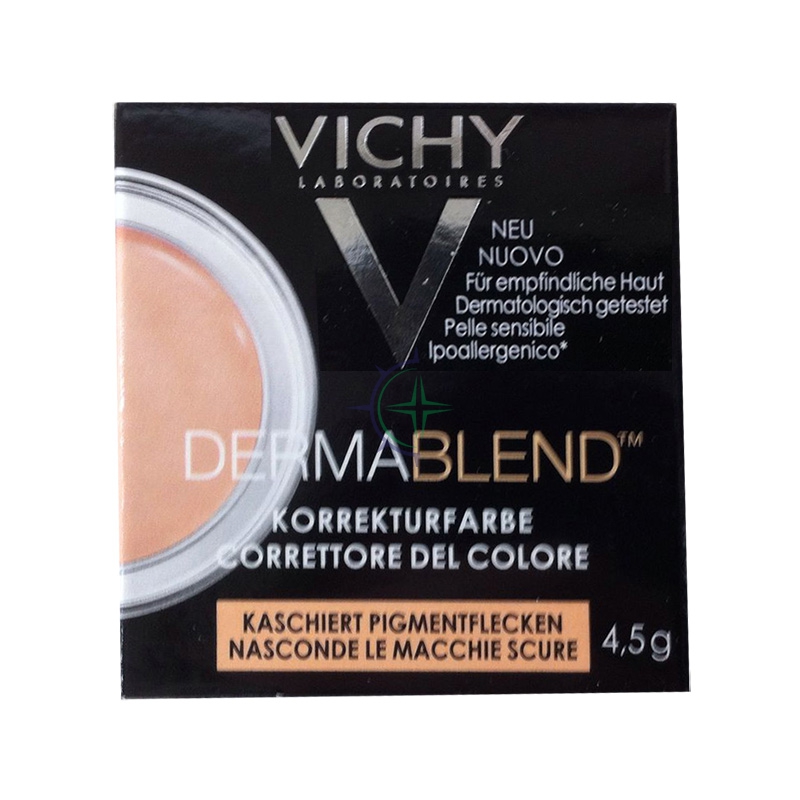 Vichy Make-up Linea Dermablend Correttore del Colore Elevata Coprenza Albicocca
