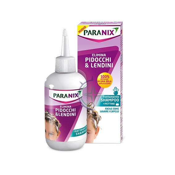Paranix Linea Anti-Pediculosi Paranix Shampoo Delicato 200 ml + Pettine