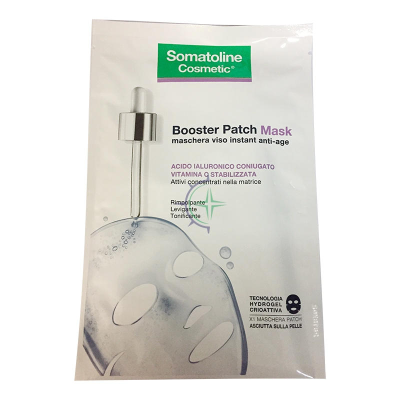 Somatoline Cosmetic Antiage Viso Booster Patch Mask Rigenerante 1 Maschera